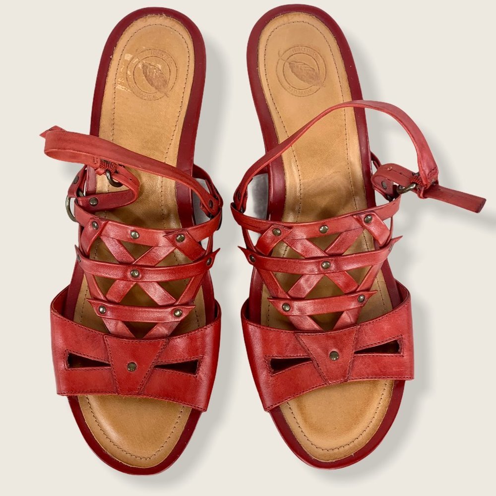 Nurture Slingback Strappy Wedges - Picture 5 of 10